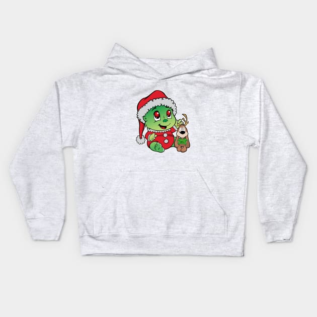 Bah Humbug Kids Hoodie by TinyTerrors